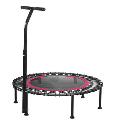 China Safe 40 Inch Adult Indoor Fitness Mini Trampolines  With Handle for sale