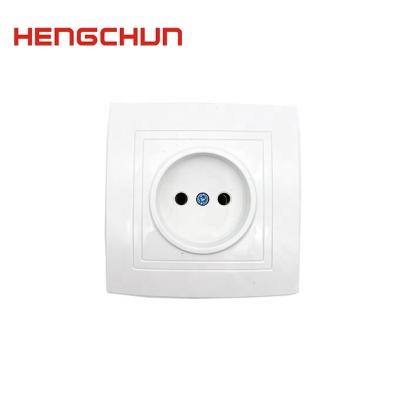 China 2019 New Design 2 Pin EU Commercial Y-03 European Wall Socket for sale