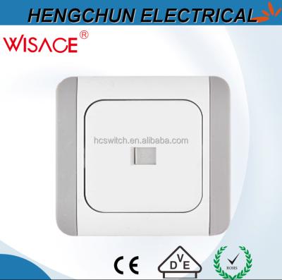 China Safe European 1 Way TV Wall Switch for sale