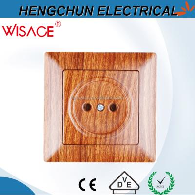 China Safe wooden new style wall outlet for sale