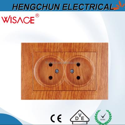 China 2016 Non-melting Design 2 Safely New Eu Wall Outlets for sale