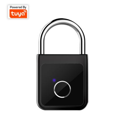 China New Tuya Smart APP Door Lock IP65 T5 Zinc Alloy Fingerprint Lock Smart Fingerprint for sale