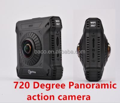 China Full Vision 4K 720 Degree Panoramic Sports Action Camera VR Camera 720 Ultra Dual 360 Degree Camera > 3