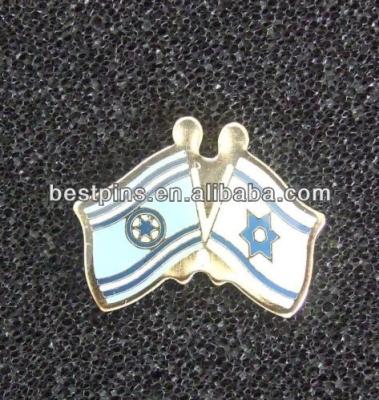 China 3D INK BADGE National PIN FLAG OF ISRAEL and the Combined Israeli Air Force (BS-JL-LP-14032701) for sale