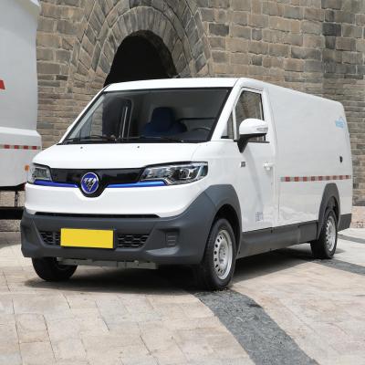 China Futian Tuyano 4x4 ELF truck Smart Blue Pure Electric Box Te koop