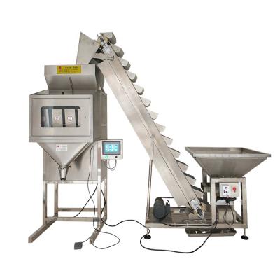 China Cereal Peanut Packing Machine Chemical Multifunctional Semi-automatic Small Granule Weighing Filling Machine for sale