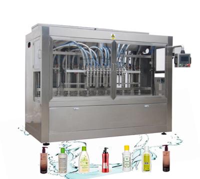 China Automatic Edible Oil Liquid Sanitizer Hand Food Packaging Piston Filling Machine for sale