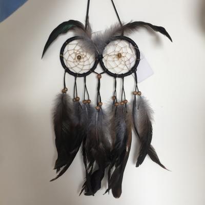 China Hot Selling India JINYU Dream Owl Pendant Catcher Hanging Ornaments For Sale for sale