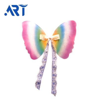 China Party Decoration Option Rainbow Color Deluxe Butterfly Fairy Wings Adults for sale