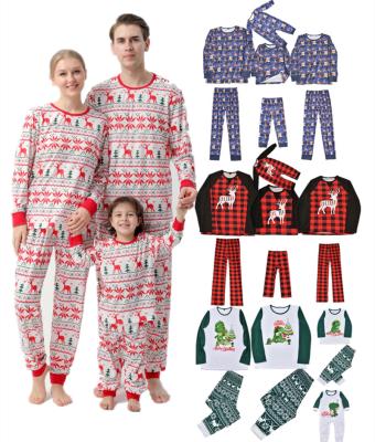 China Christmas Pajamas Family Christmas Pajamas Kids Breathable Christmas Pajamas for sale