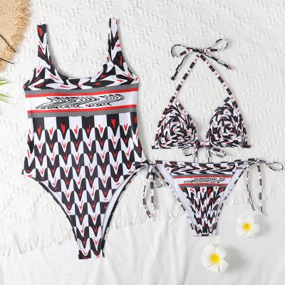 China 2021 Women's Breathable Swimwear And Beachwear 2021 Three Piece Swimwear Sleeve Bikini Beach Wear Swimsuit for sale