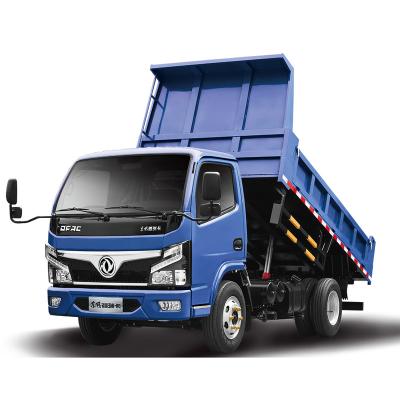 China Small 4x2 Dump Truck 3.5m Cargo Box Tipper Wheelbase 2800mm Transmission 5MT < 4L for sale