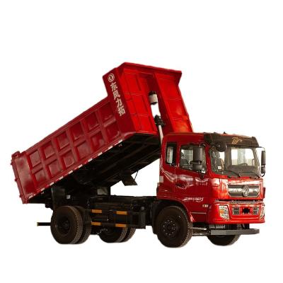 China Optional Cargo Box 4.2m~4.5m 4 - 6L Wheelbase Medium Tipper Truck Load Capacity 9950KG Dump Trucks for sale