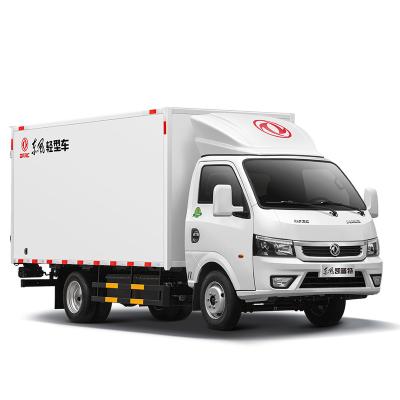 China DONGFENG Brand Chinese Electric Cargo Truck 3.5T GVM Resistance 280KM With Van Small Cargo Truck 5500*1750*1950 for sale