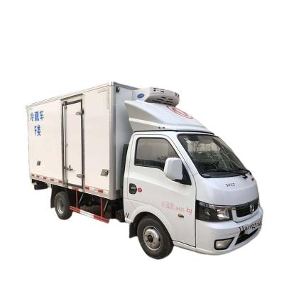 China China Best Small Refrigerator Truck DONGFENG 4x2 Single Row Cabin Van Lorry 1-10T Brand New Euro6 Drive Emission for sale