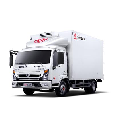 China Made IN CHINA Refrigeration Transport Storage Cargo Truck Diesel Engine Cooling Refrigerated Van Box Trucks 1-10T for sale