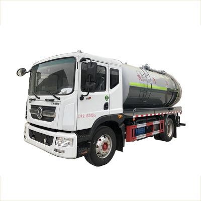 China Medium Suction Truck China Sewage Truck 11.5 CBM Diesel Engine 200HP Fecal 11.5 Wheelbase 3950mm Suction Truck for sale