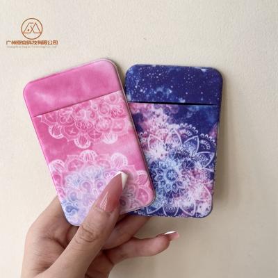 China Fashion Sticker Eco-Friendly Smart Wallet 3m Card Holder Mobile Phone Wallet Cash Card Holder for sale