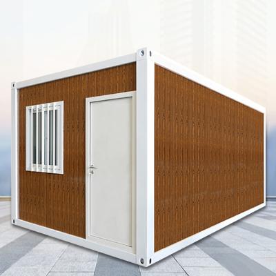 China High quality durable log color cheap and easy to assemble container house prefab house for living home and office for sale