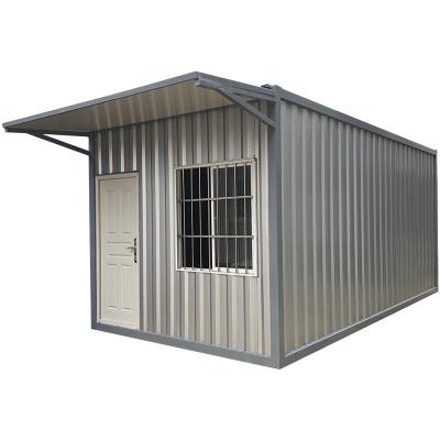 China Modern Fireproof Sandwich Panel Container House With Canopy for sale