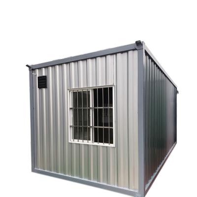 China Modern Modern Wind Belt Canopy Easily Disassembled Modern Container House Prefab House Used For Construction Site School Family for sale