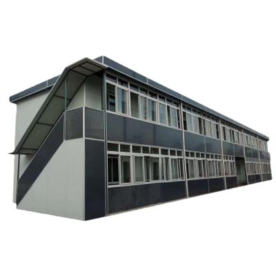 China Modern T-Shaped Luxury Four-Slope Prefab House for sale