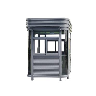 China Minimalist Retro Style Metal Guard Box Security Cubicle For Park Street Scenic Community School for sale