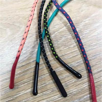 China Other Wholesale Plastic-Elastic String Zipper Puller For Sportswear Bag Accessories Custom Elastic String Zipper Pull for sale