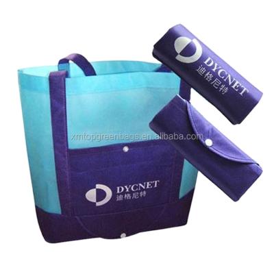 China Multifunctional Customize Non Woven Ecobag Cheap Reusable Collapsible Tote Bag Collapsible for sale