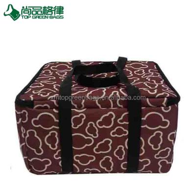 China Waterproof Wholesale Customized Thermo Handle Food Hot Delivery Insulated Bags Pizza for sale