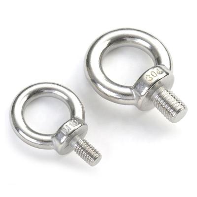 China M6 Stainless Steel Eye Bolt Eye Bolt Stainless Steel Eye Lifting Lifting Bolt Nut In Guangzhou for sale