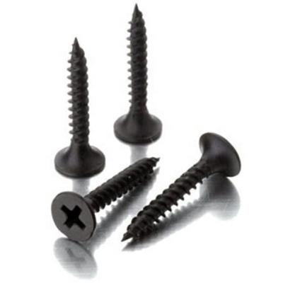 China Matte Black Phosphated Drywall Screws Head Bugle Drywall Screws Factory Price for sale