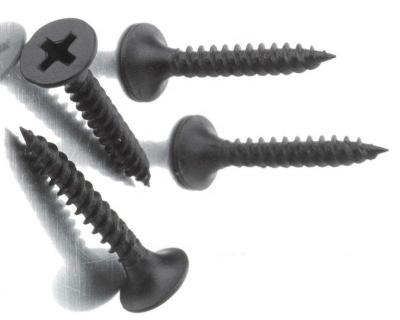 China Main Wall Black Bugle Gypsum Board Screw Gypsum Board Drywall Screw for sale