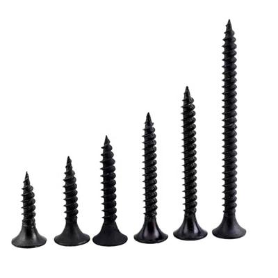 China Pan 3.5mm 4.2mm Self Tapping Drywall Screw Black 4.8mm Gypsum Galvanized Assembled Drywall Screw for sale