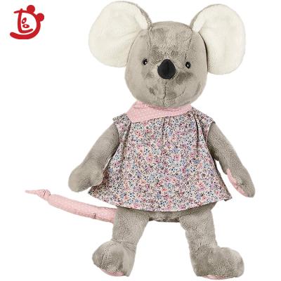 China Gray Stuffed Baby Plush Toy Mouse Stuffed Realistic Animal Toy Little Rat For Children's Gift for sale