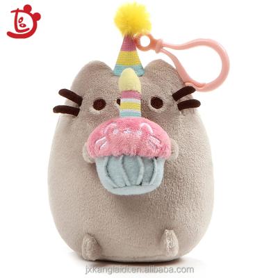 China Designer Cookie Cat Cartoon Purses Mini Young Plush Baby Girl Kids Purse Handbag for sale