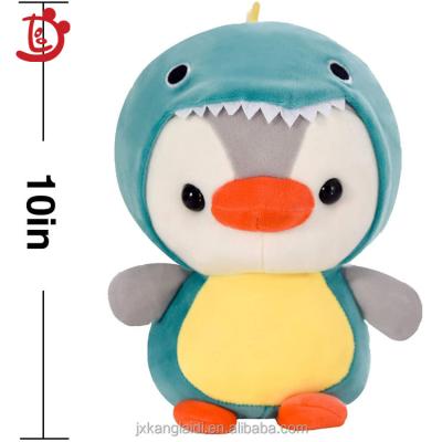 China Plush manufacturer wholesale 2021 hot sellplush penguin with soft crocodile baby toy for sale