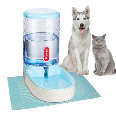 China Gravity Refill 100% BPA Free Automatic Self Feeding Water Clean Food Dispenser Easily Automatic For Dogs Cats for sale