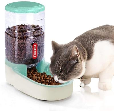 China High quality and environment automatic pet food gravity feeder for small and medium pets for sale