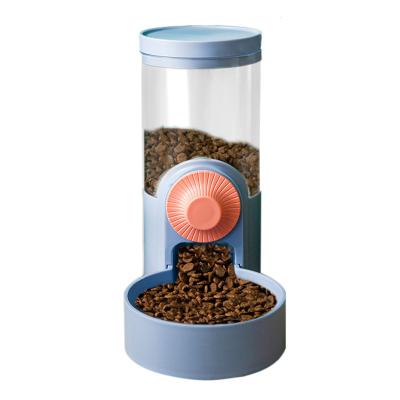 China Automatic Self-Dispensing Pet Feeder Premium Quality Replenish Eating Bowl Storage Container Self Gravity Pet Feeding Feeder for sale