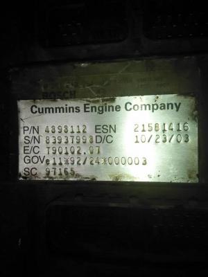 China Cummins engine ECU 4898112 for sale