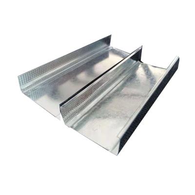 China Easily Assembled Lightweight False Gauge Steel Frame Ceiling Cap Channel Frames Galvanized U Channel For Ceiling for sale