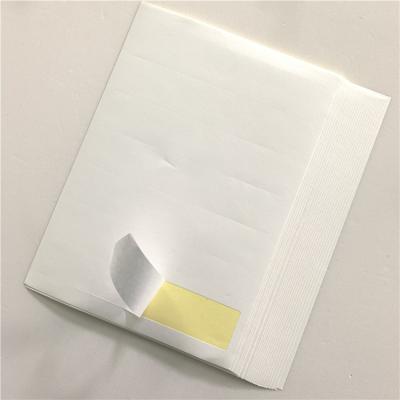 China A4 Size Waterproof Inkjet Vinyl Sticker Waterproof Label Paper for Laser and Inkjet Printer for sale