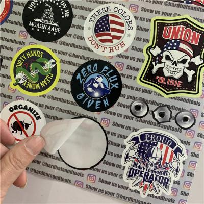 China Waterproof PVC Waterproof Laptop Plastic Car Die Cut Logo Vinyl Custom Bumper Sticker for sale