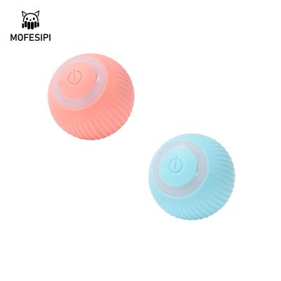 China New Design Viable Smart Interactive Toy Ball Active Rolling Ball Electronic Electronic Automatic Toy For Cat Dog for sale