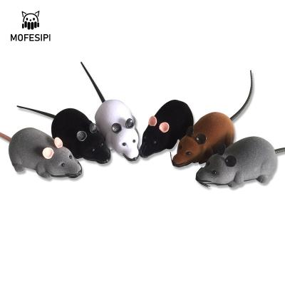 China Viable Cat Pet Toy Wireless Realistic Simulation Wholesale and Retail Electric Mouse Toy for sale