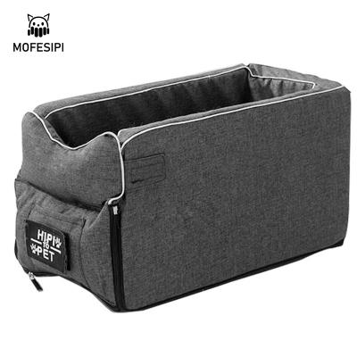 China Portable Sustainable Reasonable Price Removable and Washable Kennel Car Small and Medium Dog Bed for Cat Dog for sale