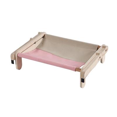 China Four Seasons Breathable Universal Solid Wood Pet Nest Can Disassemble And Wash Cat Hanging Bed for sale