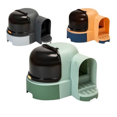 China Mini Direct Indoor Clean Sanitary Stored Tunnel Fully Enclosed Cat Litter Toilet Drawer Pet Provides Indoor Clean Sanitary for sale