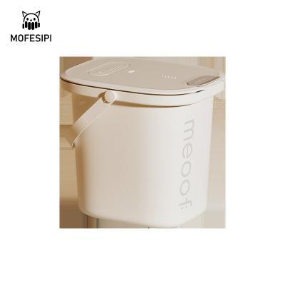 China Vacuum Automatic Smart Preservation Bucket Household Large Capacity Pet Food Storage Moisture-Proof Bucket for sale